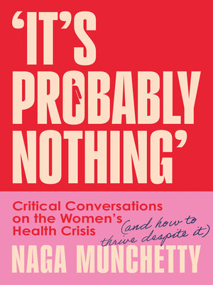 cover image of It's Probably Nothing